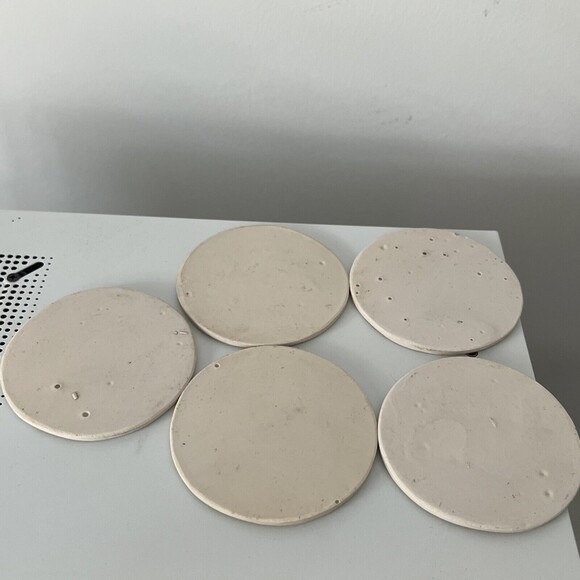 Corona Extra Beer Ceramic Stoneware Coasters w/h Holder Set of 5 Man Cave Decor - Picture 8 of 11